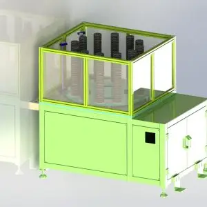 Multi-station rotary automatic silo