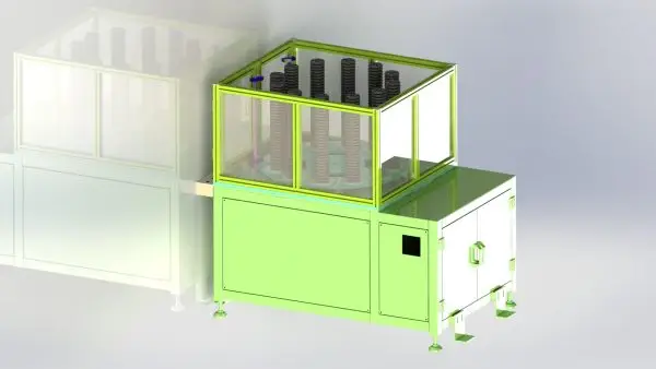 Multi-station rotary automatic silo
