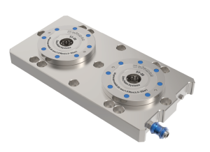 Dual-station zero-point positioning system